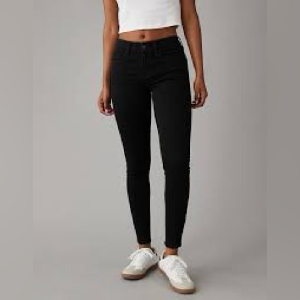 American eagle black stretch jeans